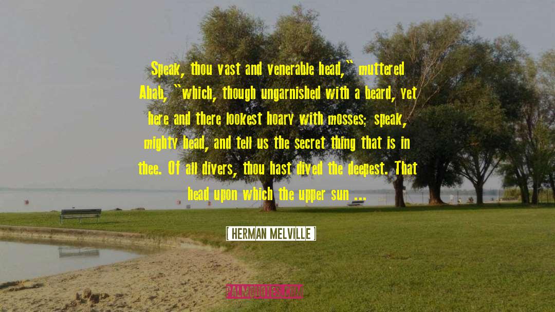 Ahab quotes by Herman Melville