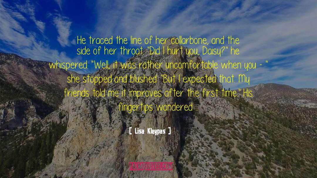 Ahead Of His Time quotes by Lisa Kleypas