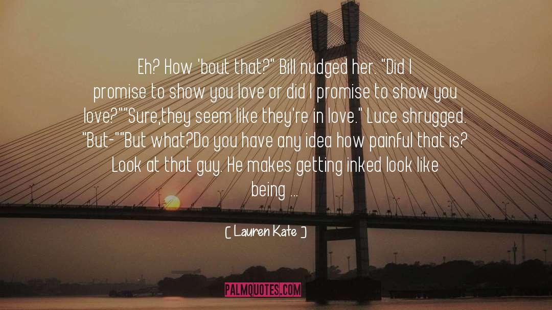 Ahh She Has Read My Mind quotes by Lauren Kate