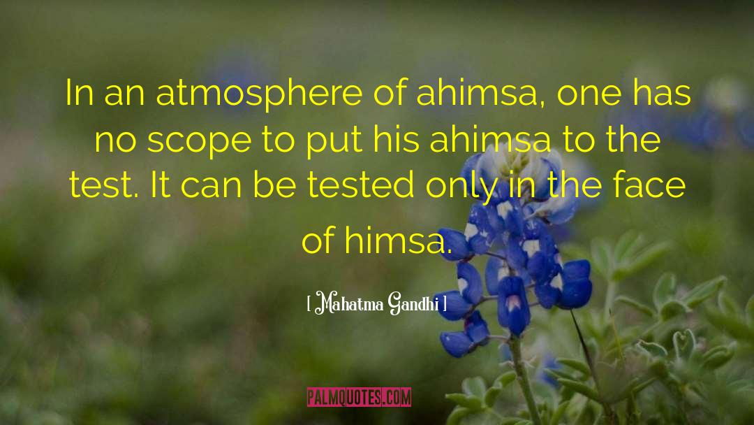 Ahimsa quotes by Mahatma Gandhi