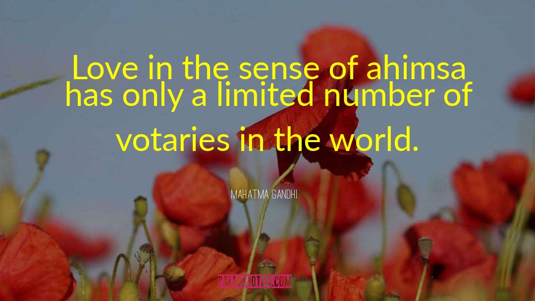 Ahimsa quotes by Mahatma Gandhi