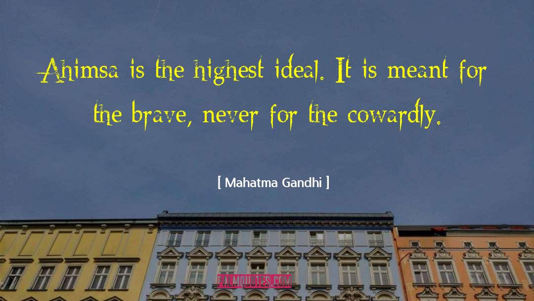 Ahimsa quotes by Mahatma Gandhi