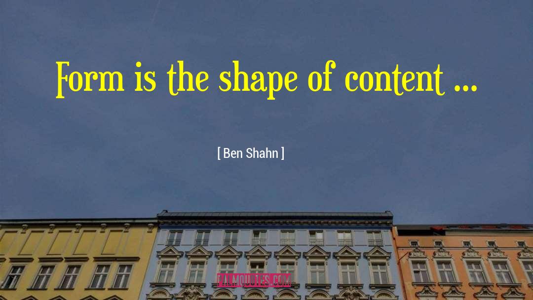 Ahmed Ben Hassan quotes by Ben Shahn