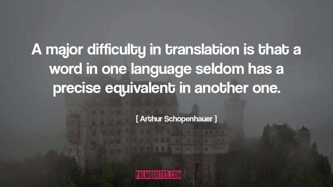 Ahnung Translation quotes by Arthur Schopenhauer