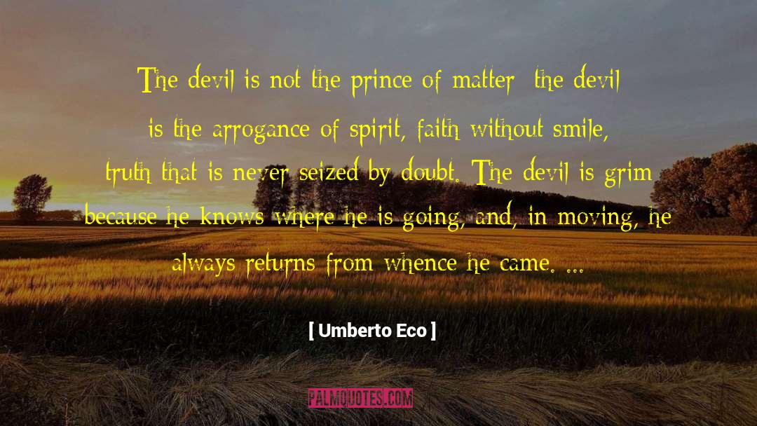 Ahs Devil quotes by Umberto Eco