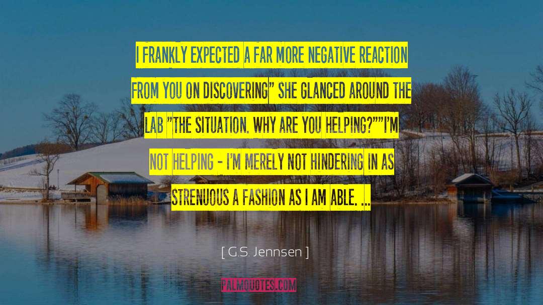 Ai 5 quotes by G.S. Jennsen