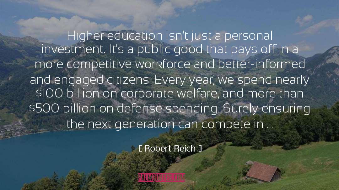 Ai For Defense System quotes by Robert Reich