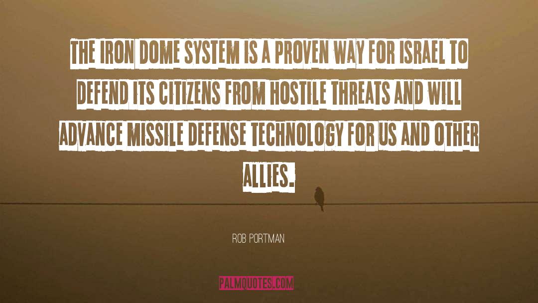 Ai For Defense System quotes by Rob Portman