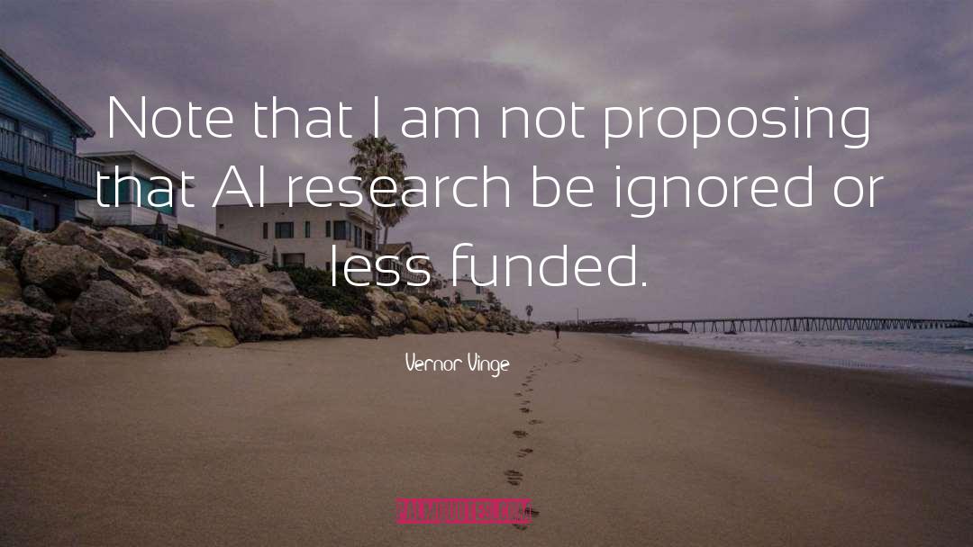 Ai Research quotes by Vernor Vinge