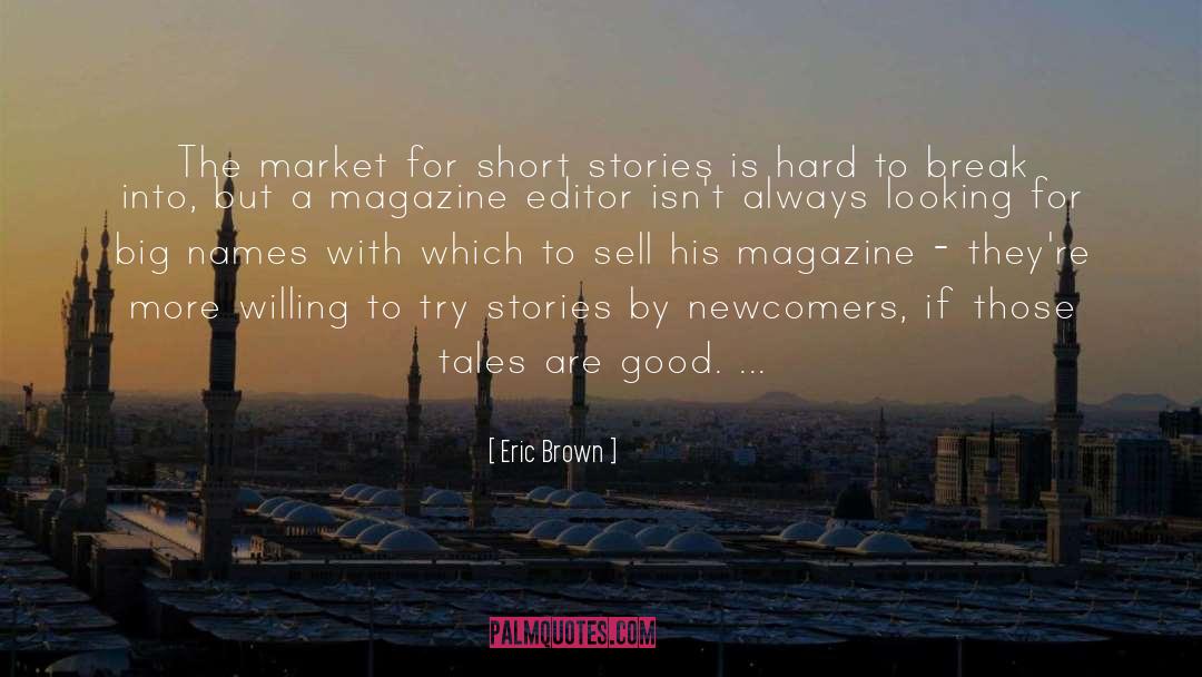 Aiban Market quotes by Eric Brown