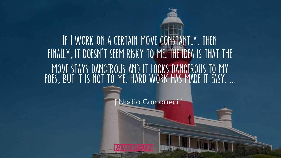 Aid Work quotes by Nadia Comaneci