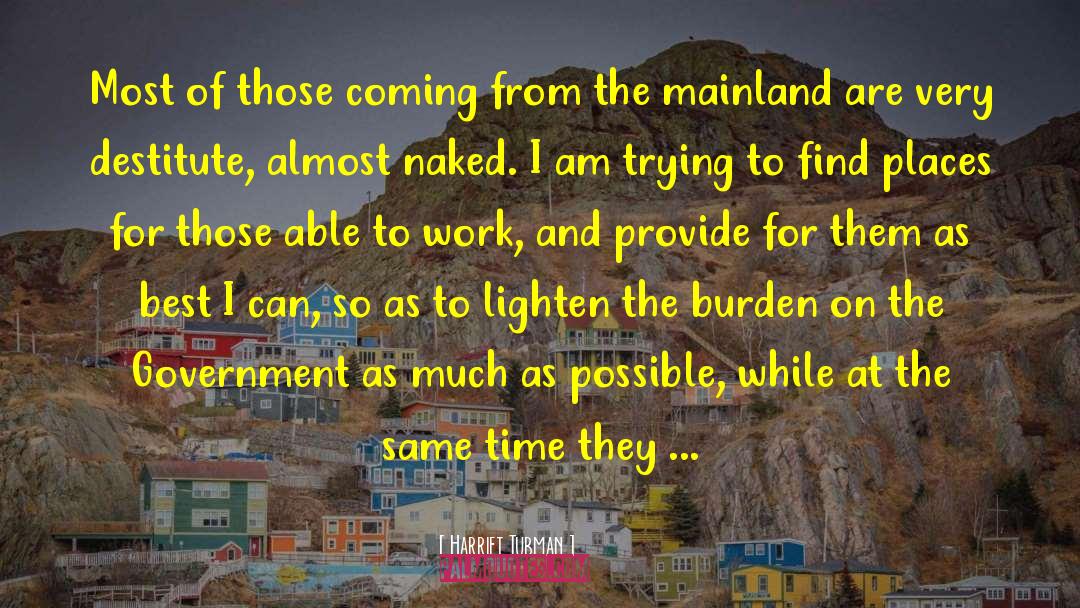 Aid Work quotes by Harriet Tubman