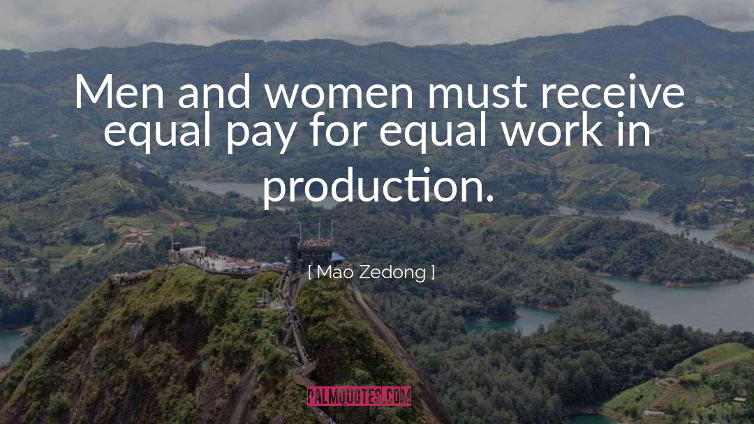 Aid Work quotes by Mao Zedong