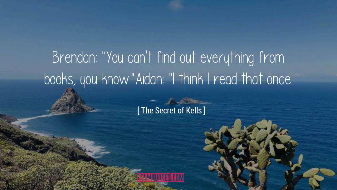 Aidan quotes by The Secret Of Kells