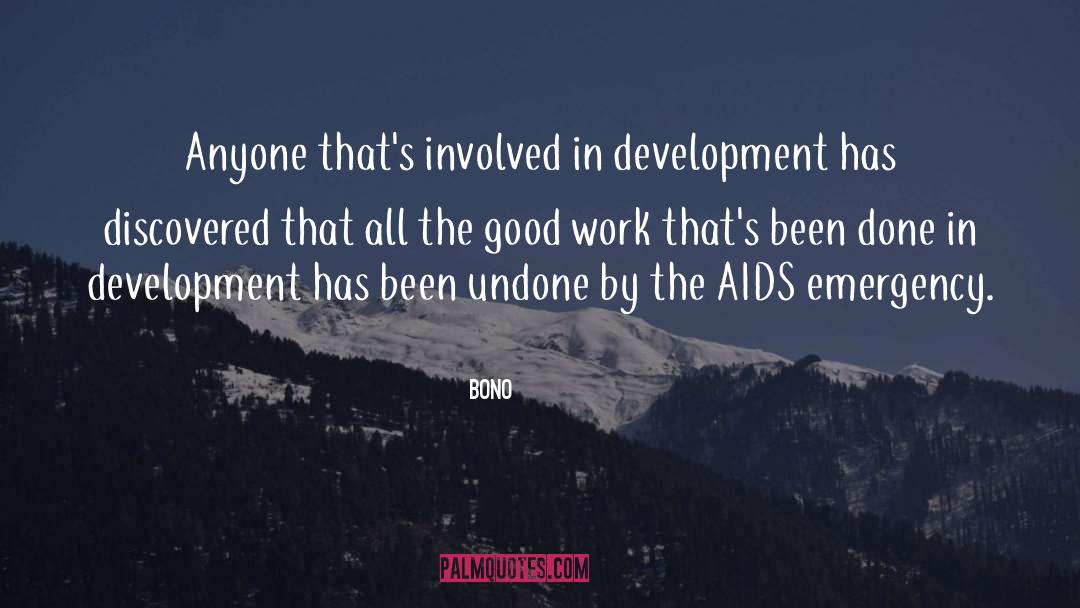 Aids quotes by Bono
