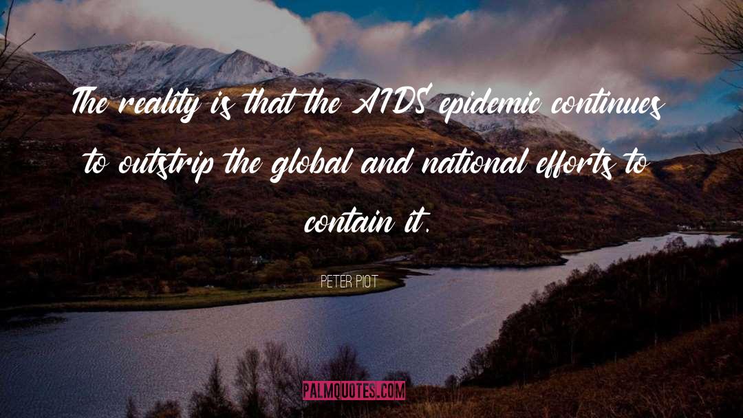 Aids quotes by Peter Piot