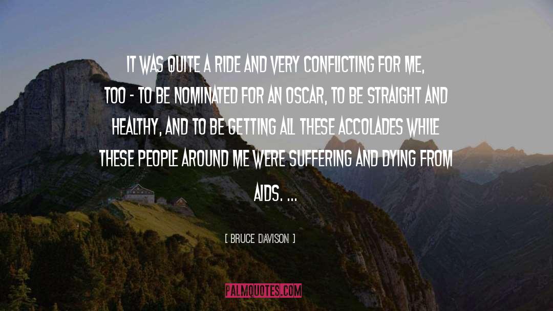 Aids quotes by Bruce Davison