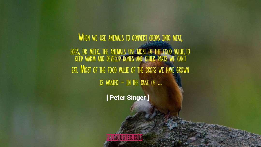 Aild Wasted quotes by Peter Singer
