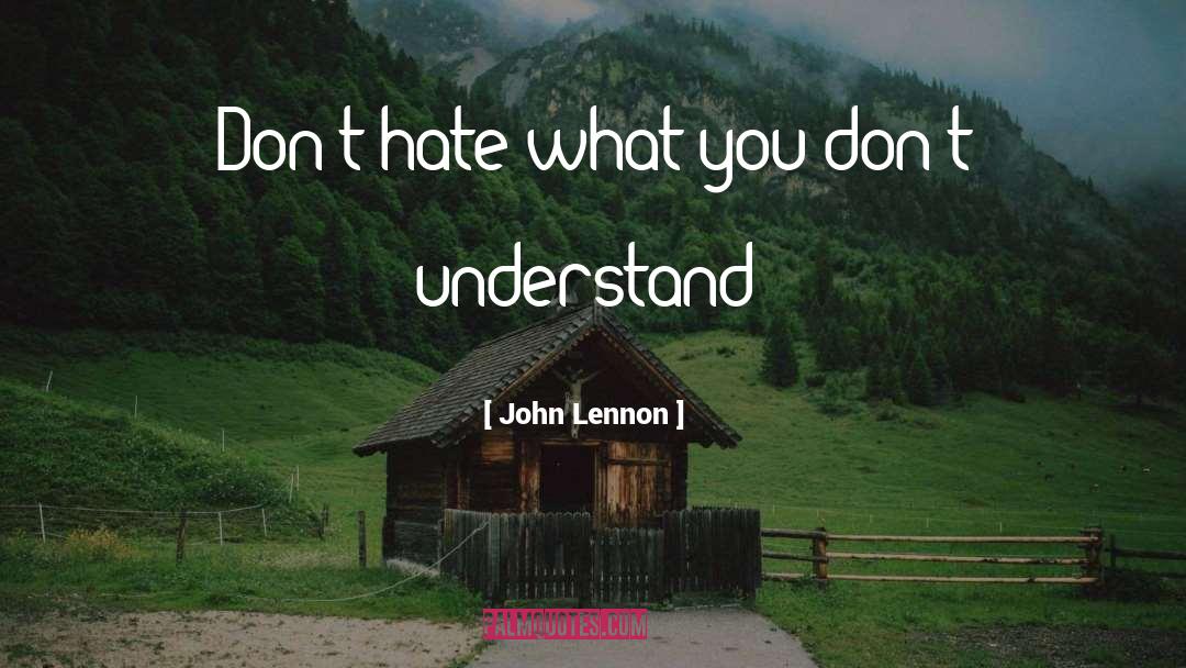 Aim Marketing Understand quotes by John Lennon