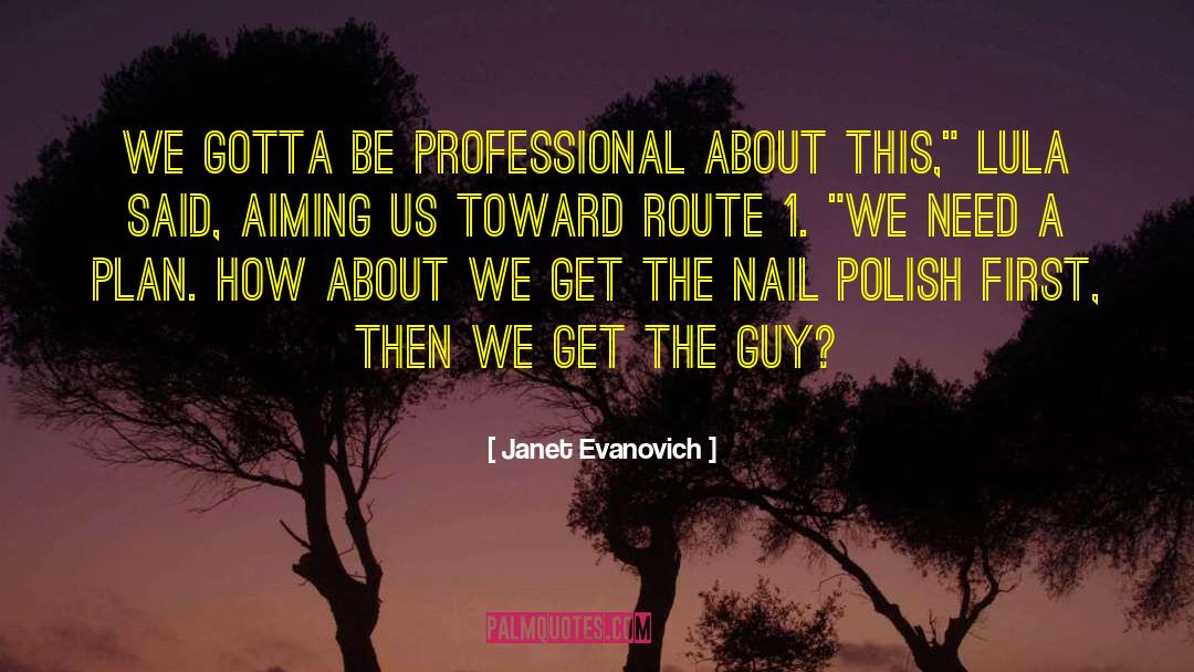 Aiming High quotes by Janet Evanovich