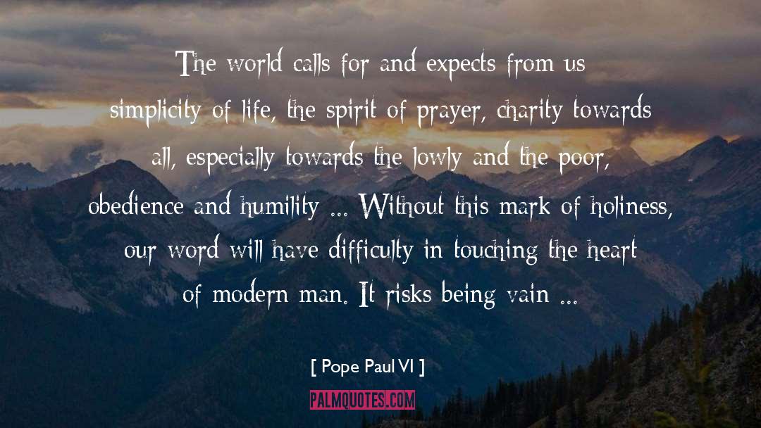 Aimless Life quotes by Pope Paul VI