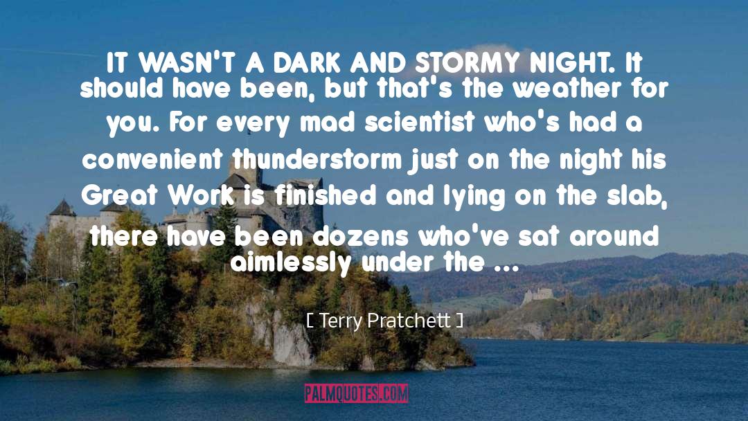 Aimlessly quotes by Terry Pratchett