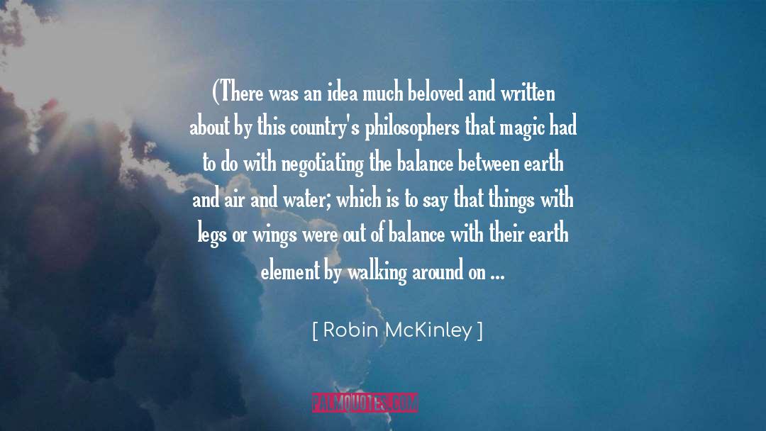 Air And Water quotes by Robin McKinley