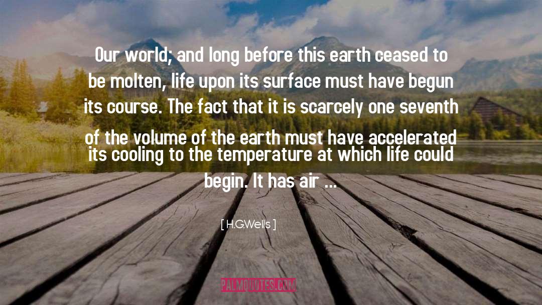 Air And Water quotes by H.G.Wells