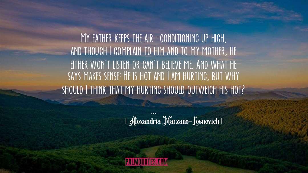Air Conditioning quotes by Alexandria Marzano-Lesnevich