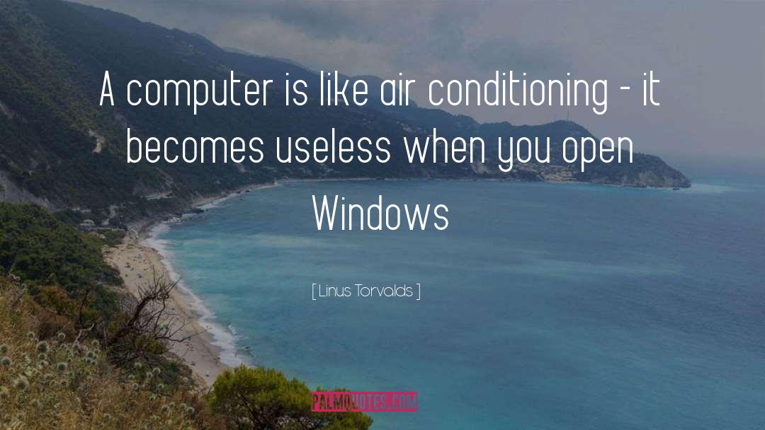 Air Conditioning quotes by Linus Torvalds