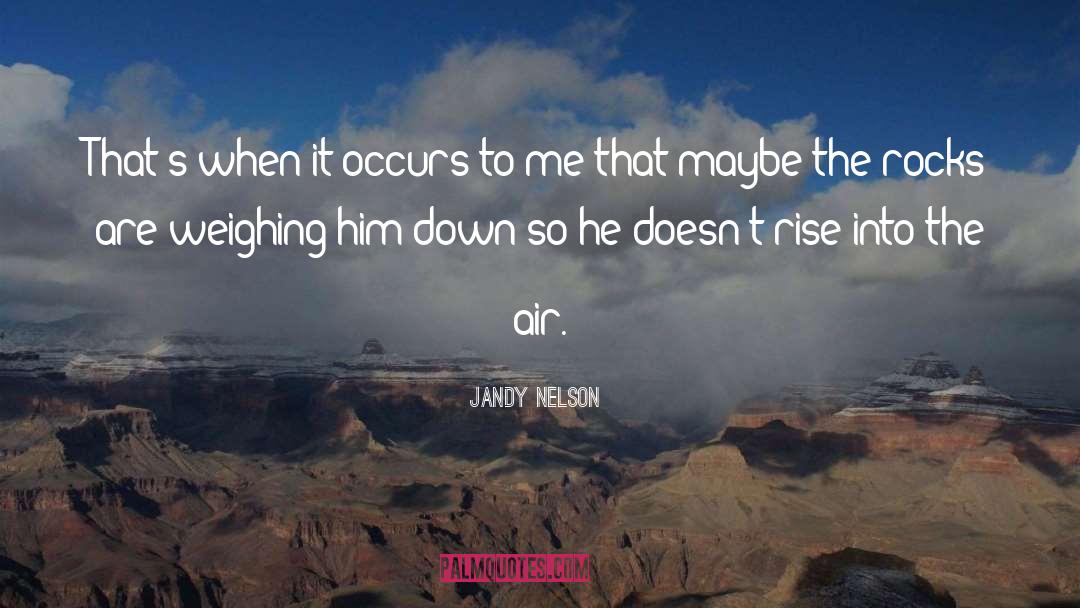 Air Elemental quotes by Jandy Nelson