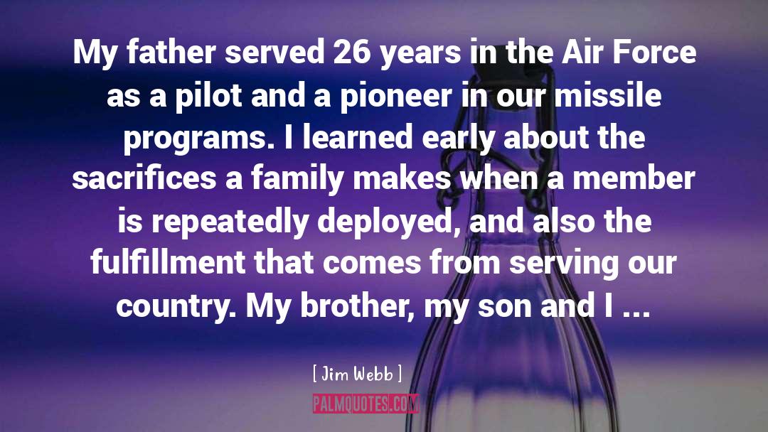 Air Force quotes by Jim Webb
