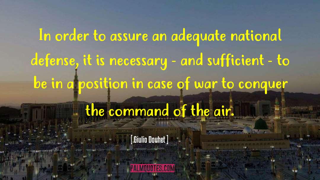 Air Force quotes by Giulio Douhet