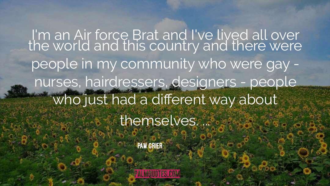 Air Force quotes by Pam Grier