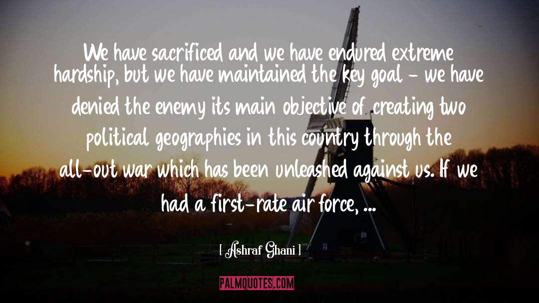 Air Force quotes by Ashraf Ghani