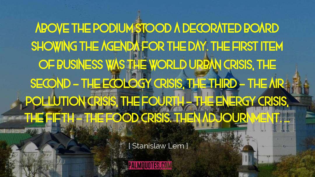 Air Pollution quotes by Stanislaw Lem