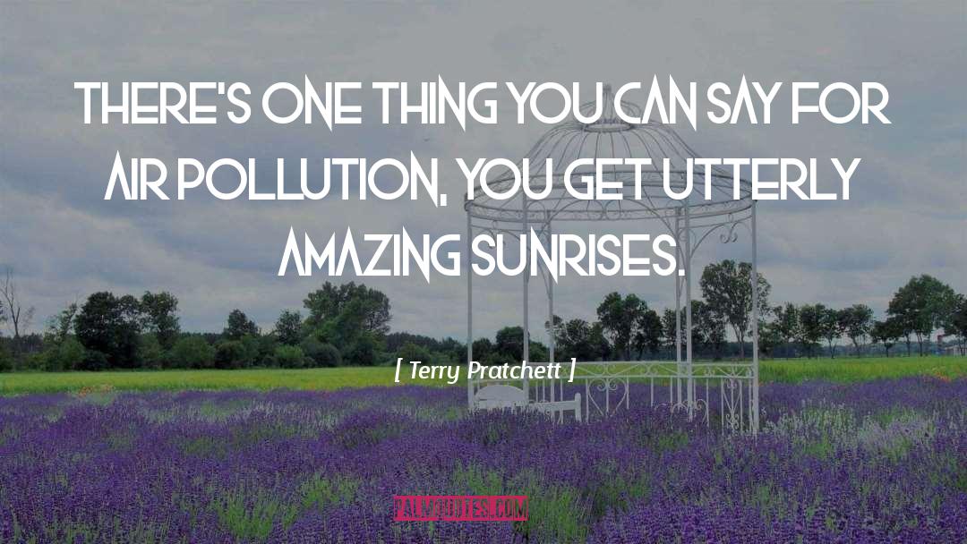 Air Pollution quotes by Terry Pratchett