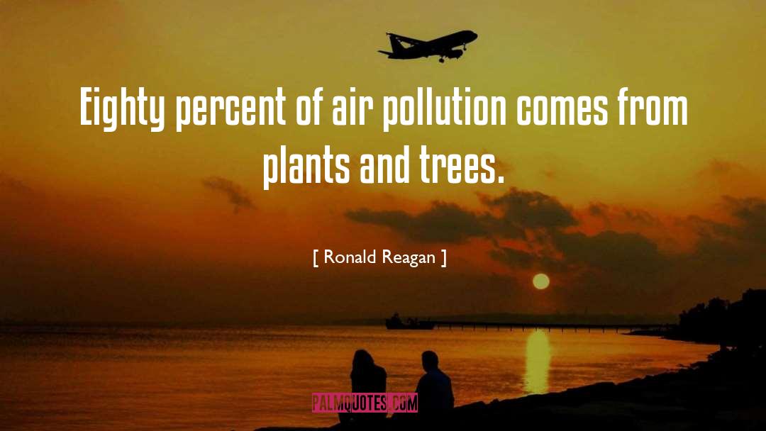 Air Pollution quotes by Ronald Reagan