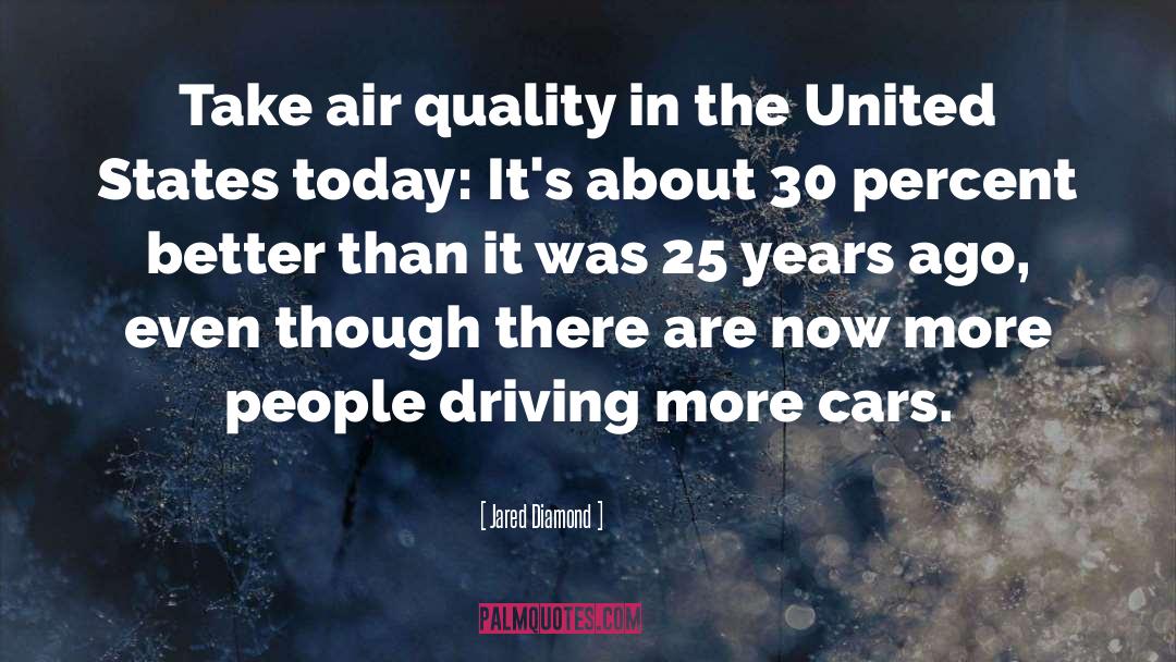 Air Quality quotes by Jared Diamond