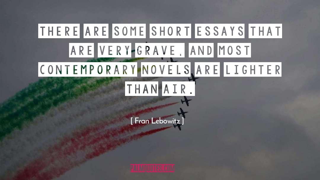 Air quotes by Fran Lebowitz