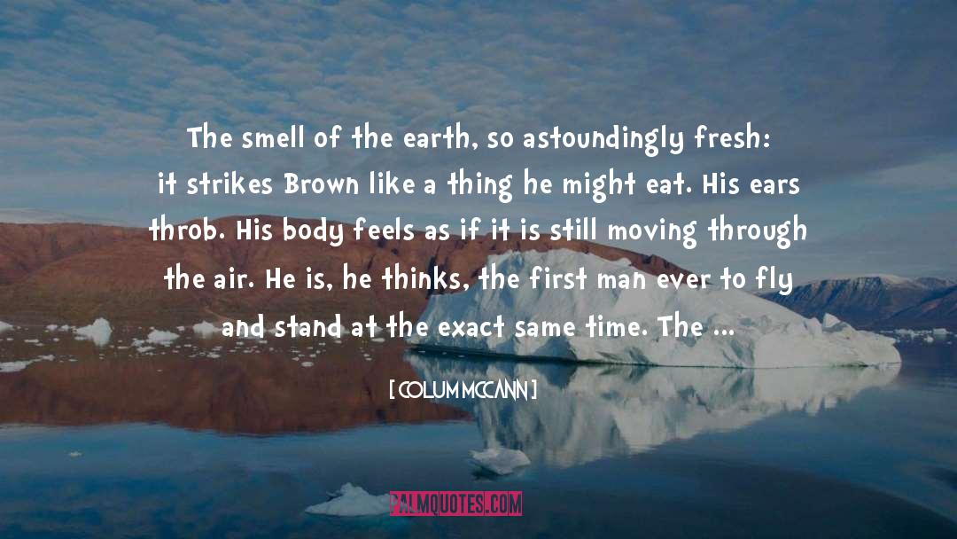 Air quotes by Colum McCann