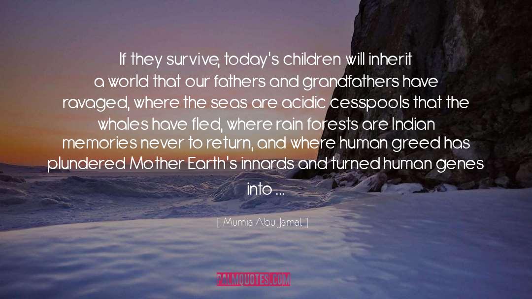 Air quotes by Mumia Abu-Jamal