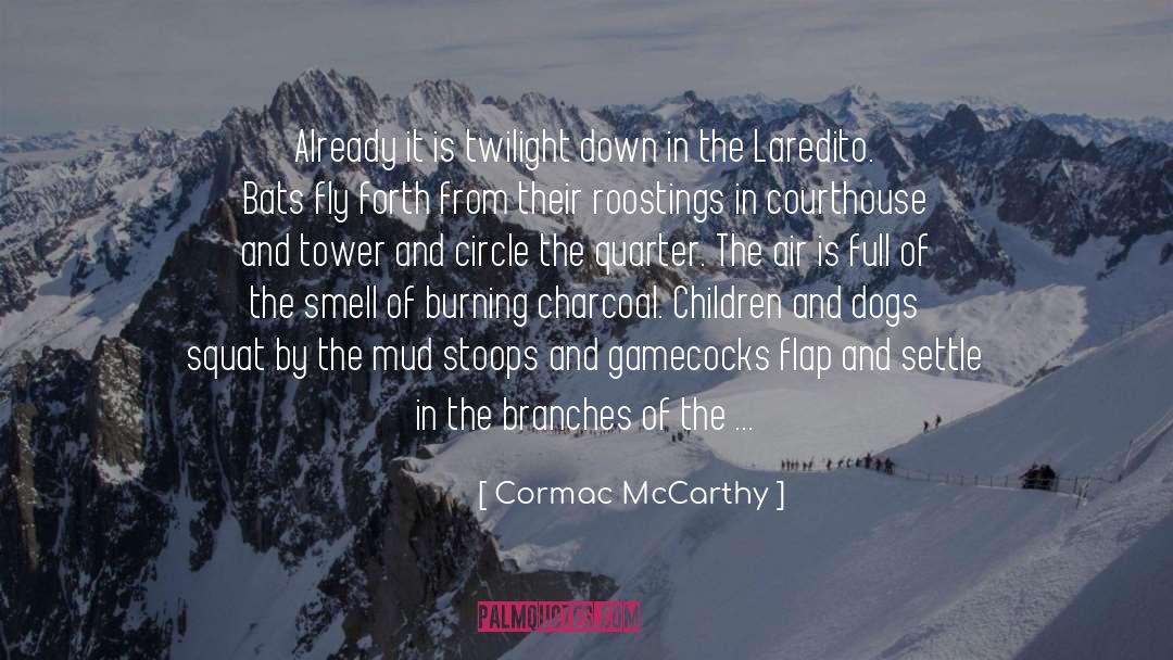 Air quotes by Cormac McCarthy
