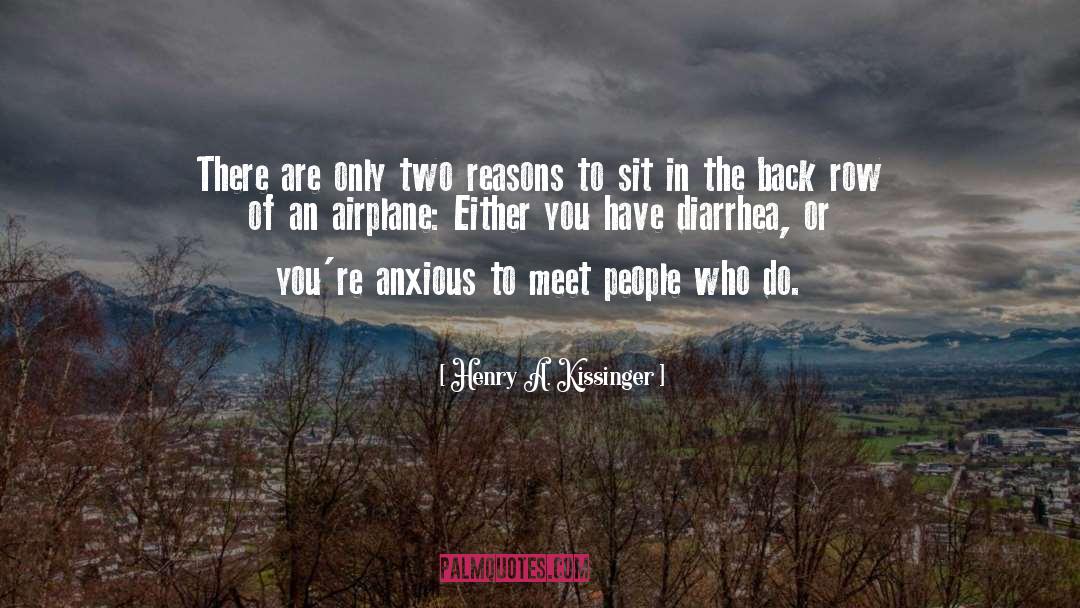 Air Travel quotes by Henry A. Kissinger