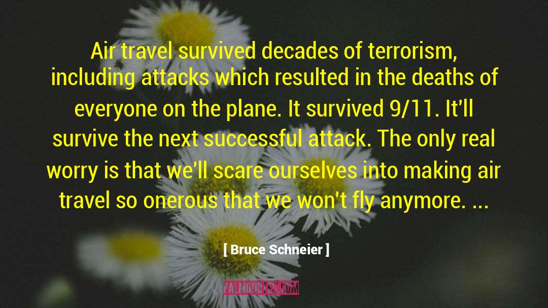 Air Travel quotes by Bruce Schneier