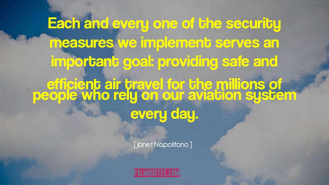 Air Travel quotes by Janet Napolitano