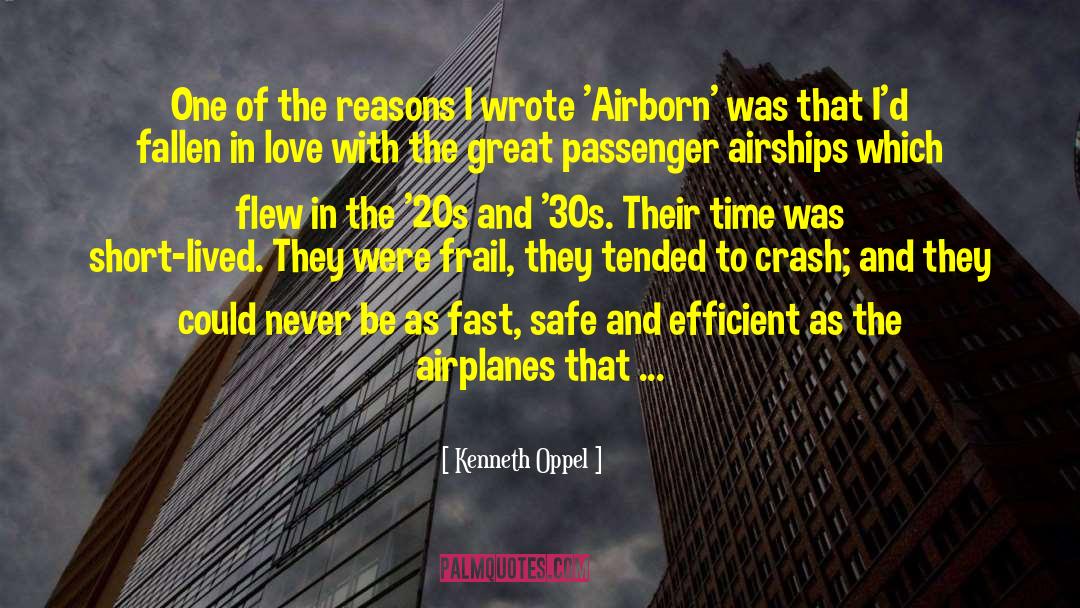 Airborn quotes by Kenneth Oppel