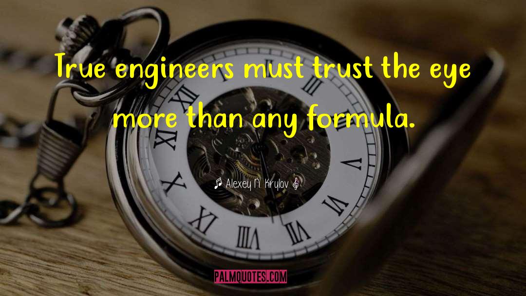 Aircraft Engineers quotes by Alexey N. Krylov