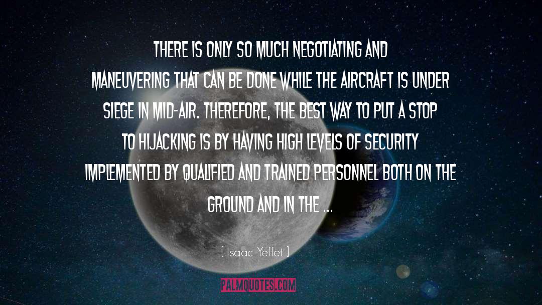 Aircraft quotes by Isaac Yeffet