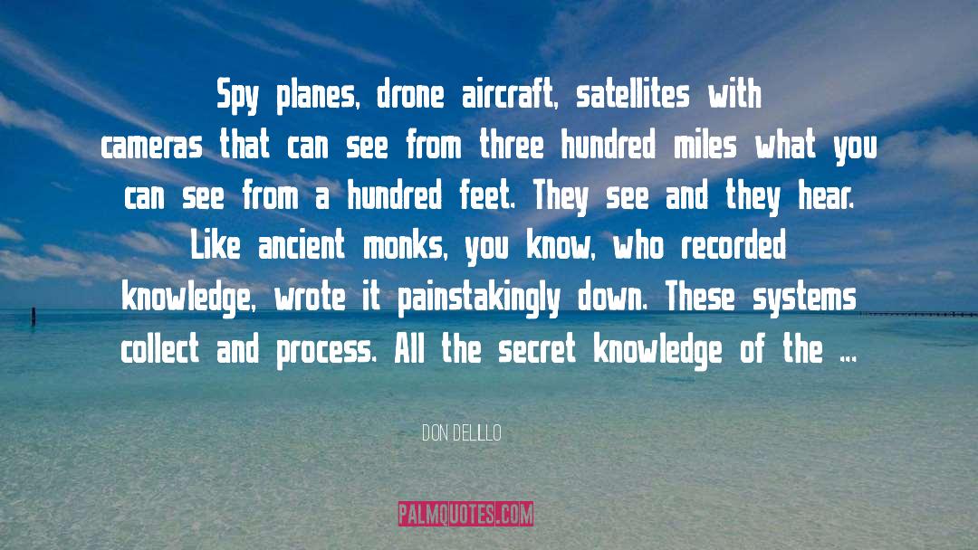 Aircraft quotes by Don DeLillo